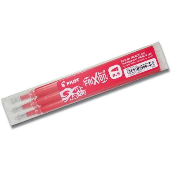 Tintenrollermine Frixion 2275 05 rot VE=3 Stück-0