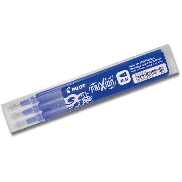 Tintenrollermine Frixion 2275 05 blau VE=3 Stück-0