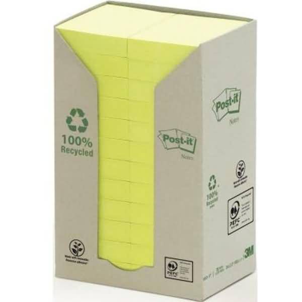 Haftnotizen 38x51mm gelb VE=24 Stück im Spenderkarton-0