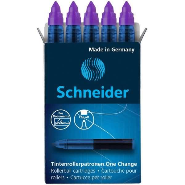 Rollerpatrone One Change 0,6mm violett VE=5 Stück-0