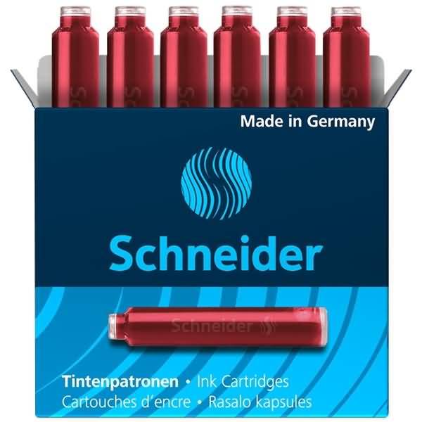 Tintenpatrone VE=6 Stück rot-0