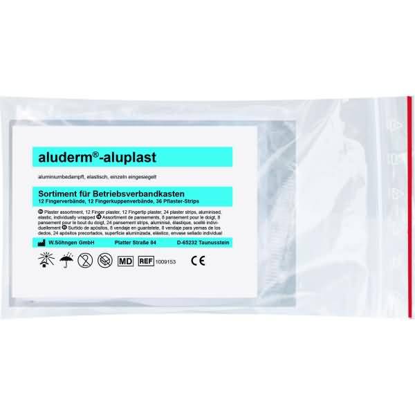 Fingerverand- Sortiment aluderm-aluplast groß VE=50 Stück