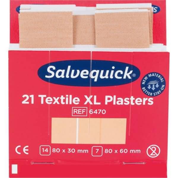 Pflaster-Abschnitte Salvequick elastisch Refill 6770 VE=21 Stück-0