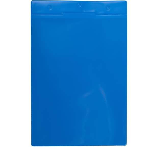 Kennzeichnungshülle A4 blau PVC VE=10 Stück