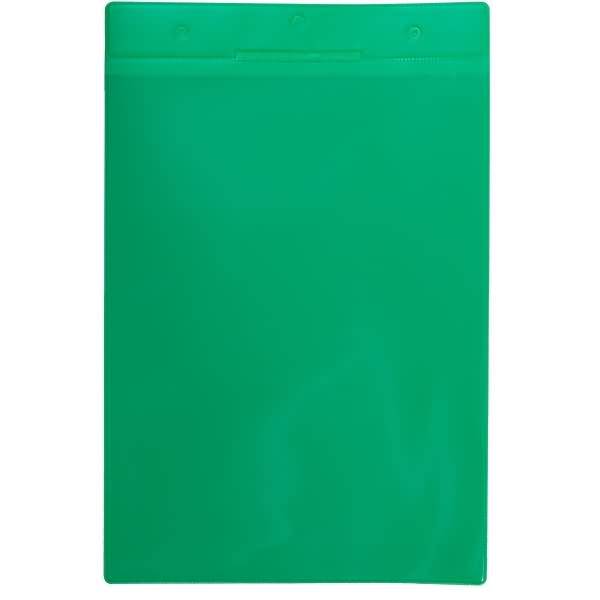 Kennzeichnungshülle A4 grün PVC VE=10 Stück-0