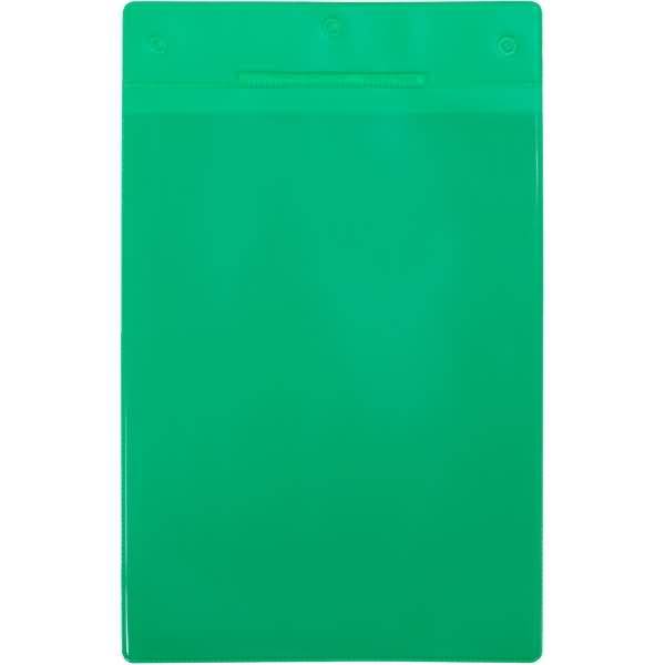 Kennzeichnungshülle A5 grün PVC VE=10 Stück-0