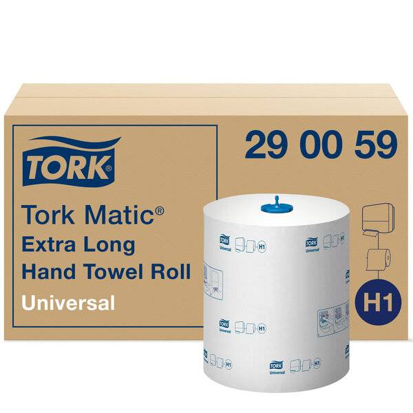 Matic Rollenhandtuch für System H1 - 6 Rollen 21 cm x 280 m weiß 1-lagig.