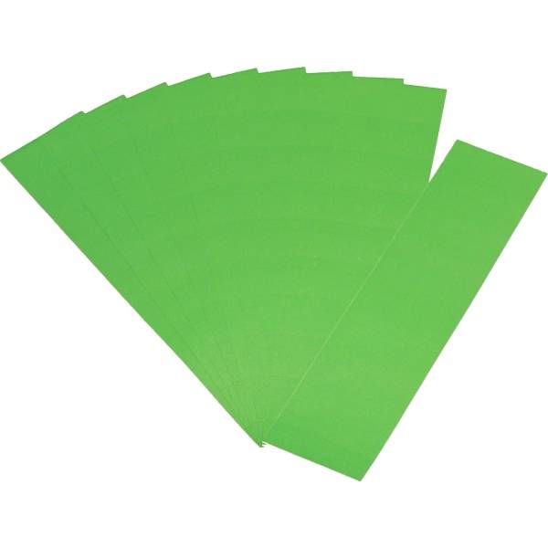 Einsteckkarten für Planrecord-Stecktafel BxH 70x32mm VE=90 Stück moos