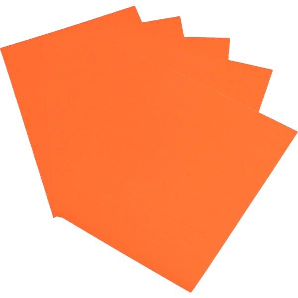 Einsteckkarten Planrecord A4 hoch B210xH297mm VE= 5 Bogen a 8 Streifen rot