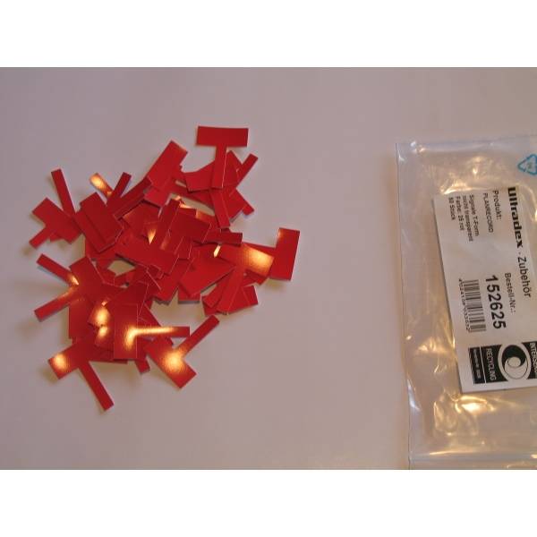 Signale T-Form nicht transparent B24xH32mm VE=50 Stück rot-0