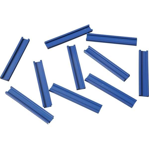 Einsteckschiene magnetisch 60x9,5mm VE=10 Stück blau-0