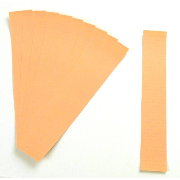 Einsteckkarten für 9,5mm Einsteckschiene 50x7,5mm VE=420 Stück rosa