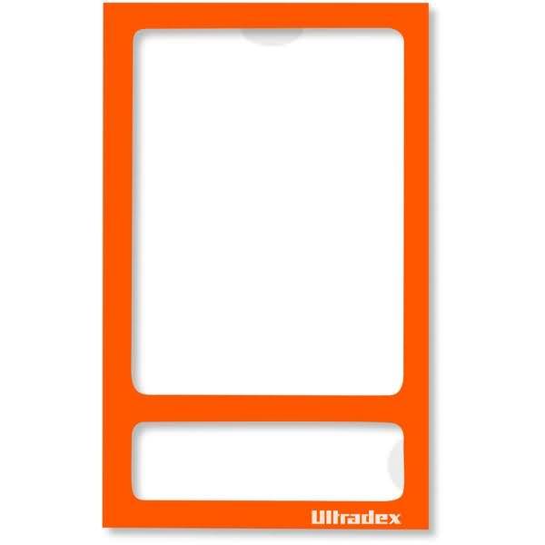 Fototasche magnetisch ohne Rückwand 70x113mm pastellorange VE=5 Stück