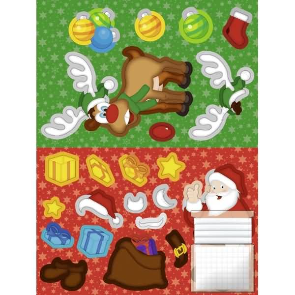 Geschenktaschen-Set Weihnachtszeit VE=5 Stück-1