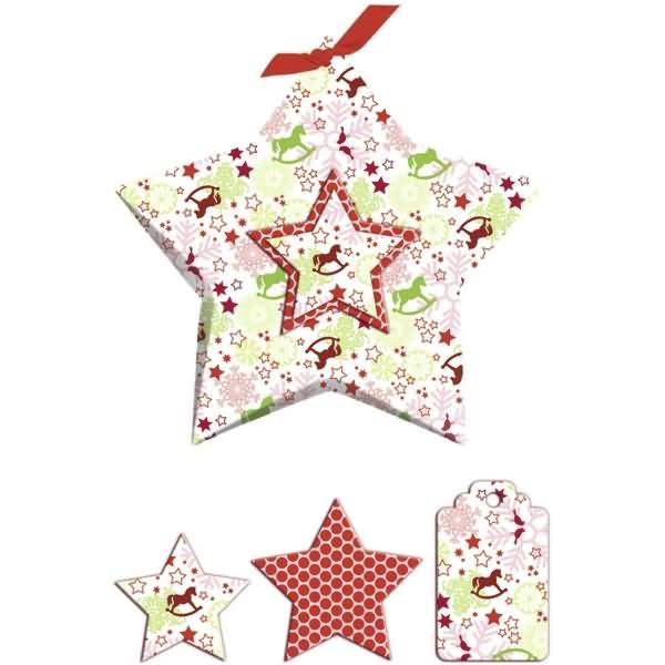 Geschenkbox Stella 14,5x14,5x4cm VE=5 Stück Motiv: 05-1