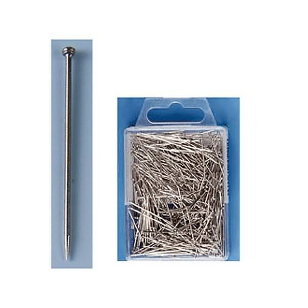 Deko-Nadel 30mm silber VE=50g-0