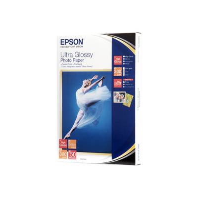 Epson Ultra Glossy Photo Paper - Fotopapier, glänzend - 100 x 150 mm - 50 Blatt