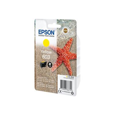 Epson 603 - 2.4 ml - Gelb - original - Blisterverpackung - Tintenpatrone - für E