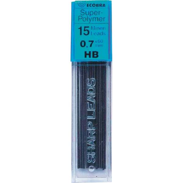 Feinminen Dose mit 15 Minen 0,7mm HB