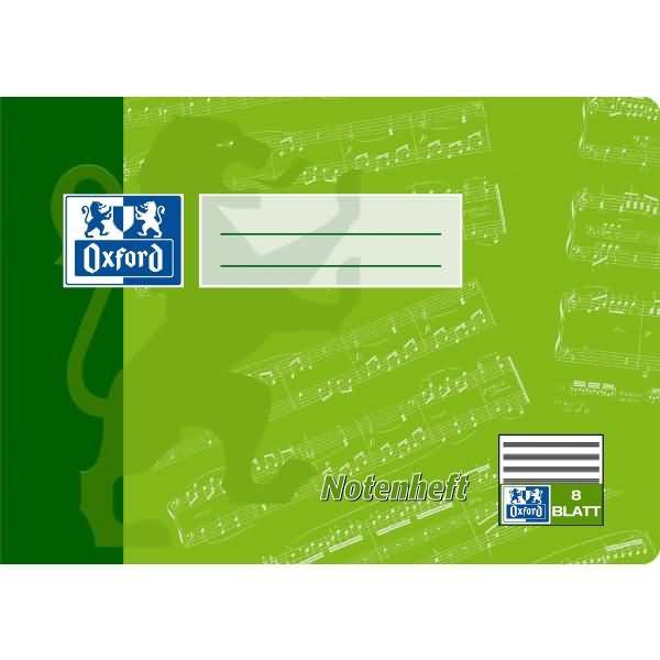 Notenheft A5 VE=8 Blatt-1