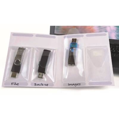 USB-Taschen 52,5x90mm selbstklebend VE=10 Stück