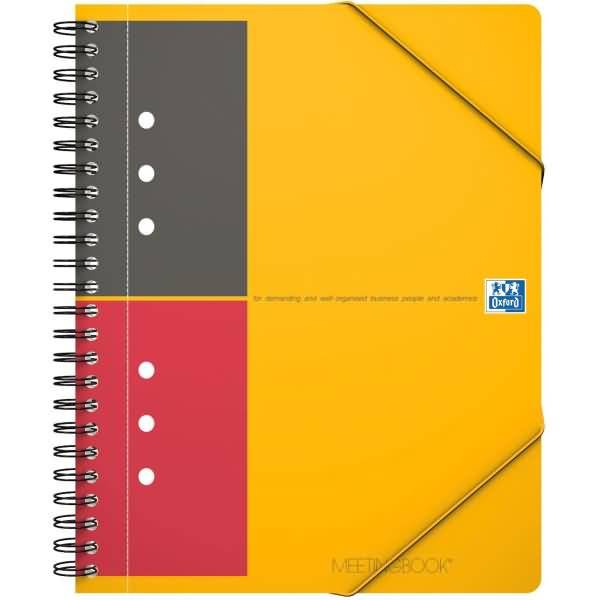 Kollegblock Meetingbook International A5+ 80g/qm liniert 80 Blatt