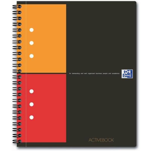Kollegblock Activebook A5+ 80g/qm VE=80 Blatt kariert