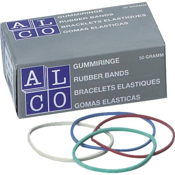 Gummiringe 65mm 50g farbig
