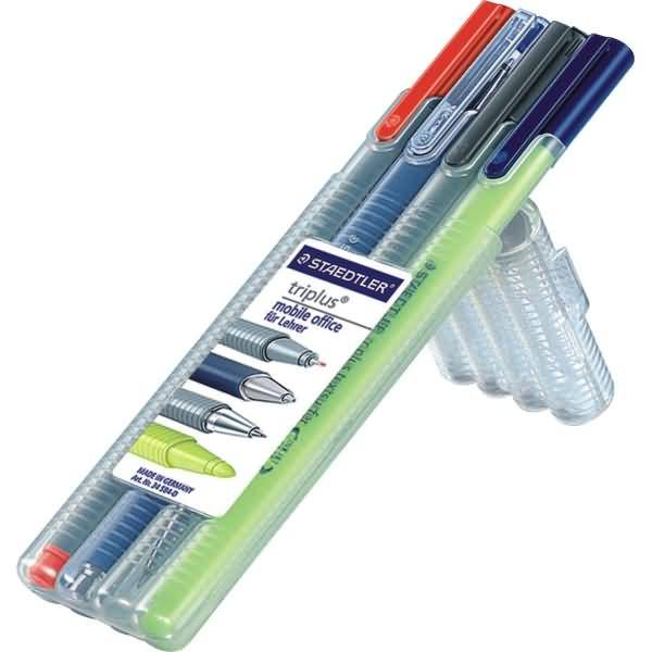 Schreibgeräteset triplus multi-set sortiert VE=4 Stück