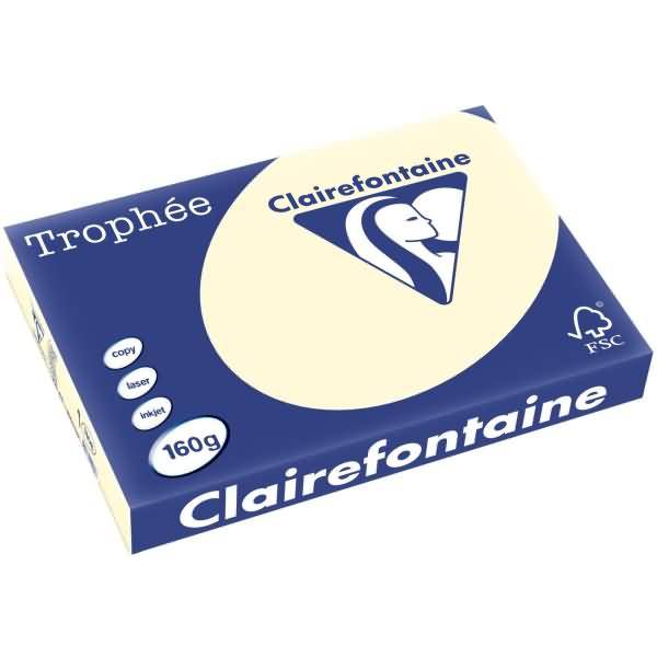 Kopierpapier Trophee A3 160g/qm VE=250 Blatt elfenbein