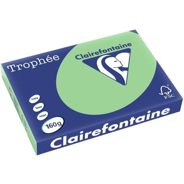 Kopierpapier Trophee A3 160g/qm VE=250 Blatt naturgrün