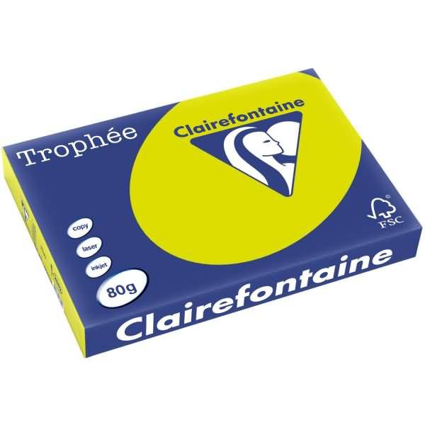 Kopierpapier Trophee A3 80g/qm VE=500 Blatt leuchtendesgrün