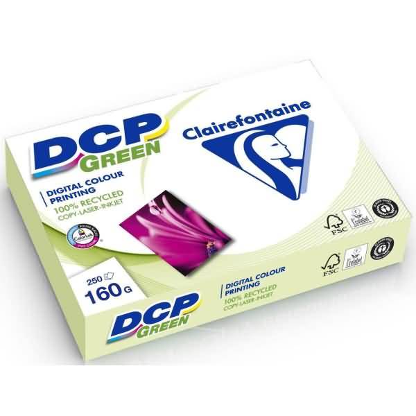 Multifunktionspapier DCP green A4 160g/qm weiß RC VE=250 Blatt