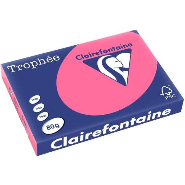 Kopierpapier Trophee A3 80g/qm VE=500 Blatt eosin