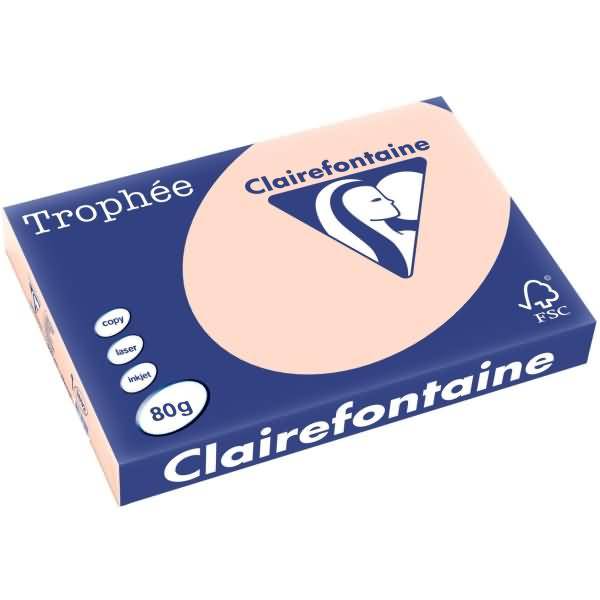 Kopierpapier Trophee A3 80g/qm VE=500 Blatt lachs