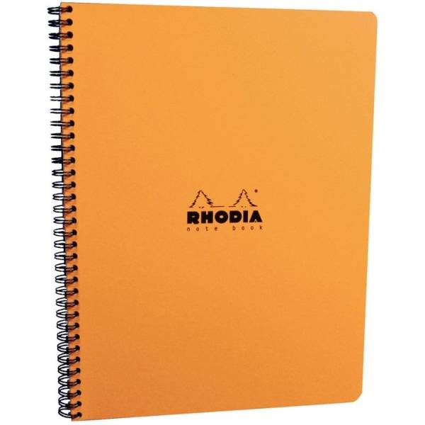 Kollegblock Elastikbook A4 90g/qm 80 Blatt mikroperforiert kariert farbig sortiert