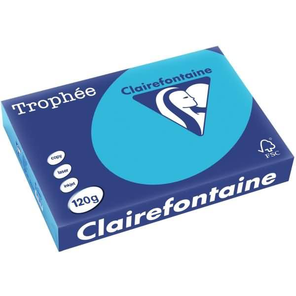 Kopierpapier Trophee A4 120g/qm VE=250 Blatt royalblau-0