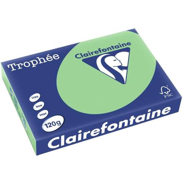 Kopierpapier Trophee A4 120g/qm VE=250 Blatt naturgrün