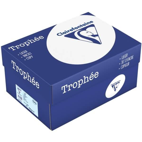 Kopierpapier Trophee A3 120g/qm VE=250 Blatt blau-1