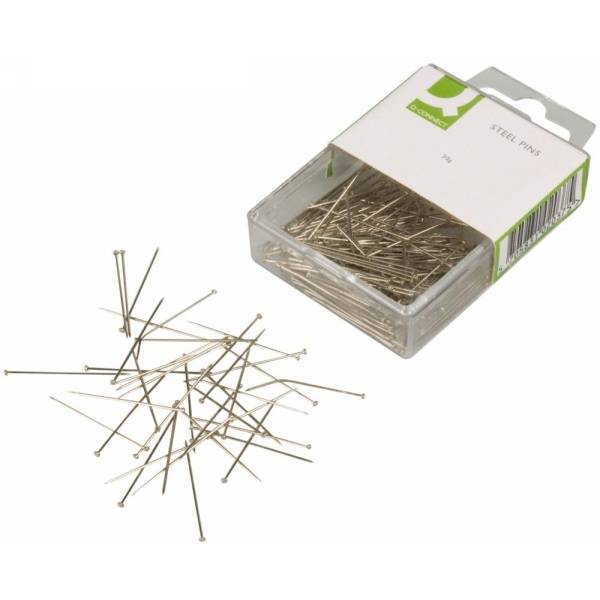 Dekorationsnadeln 0,85x30mm Metall VE=30g-0