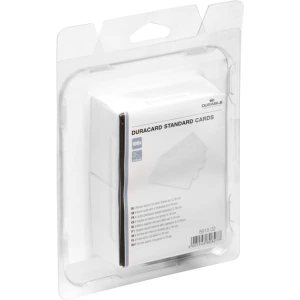 Namensschild DURACARD standard ws 100 St./Pack.-1