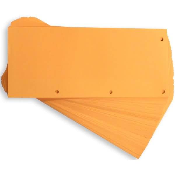 Trennstreifen Duo 240x105mm 160g/qm VE=60 Stück orange-0