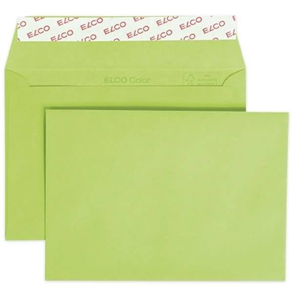 Elco 74634.62 - C6 (114 x 162 mm) - Grün - Forest Stewardship Council (FSC) - Co-0