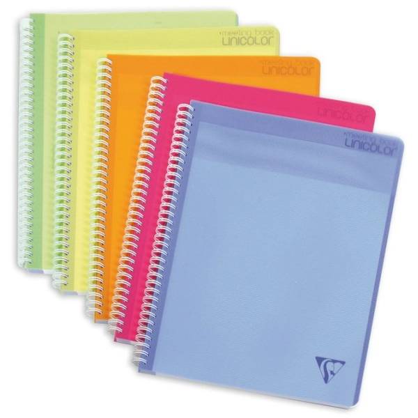 Meetingbook A4 farblos sortiert VE=80 Blatt