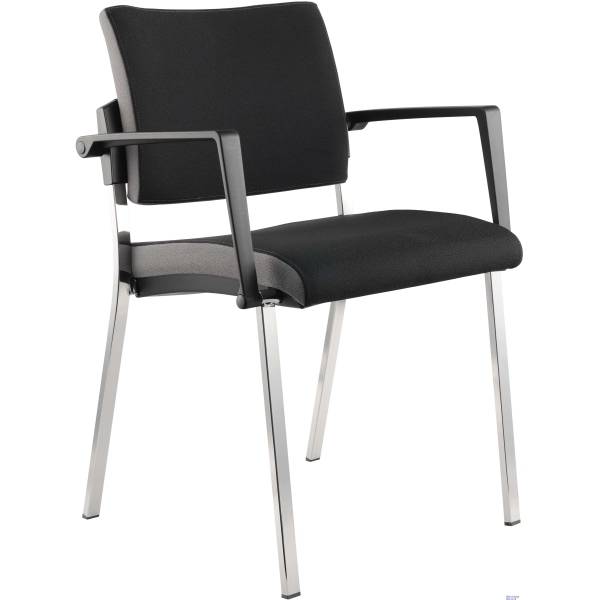 Meetingstuhl Premium 1 schwarz VE=2 Stück