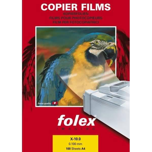 Kopierfolie X-10.0 A4 100my transparent VE=100 Blatt