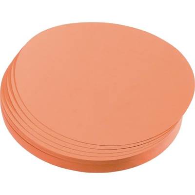 Moderations-Karte Kreis 95mm Orange 500 Stück
