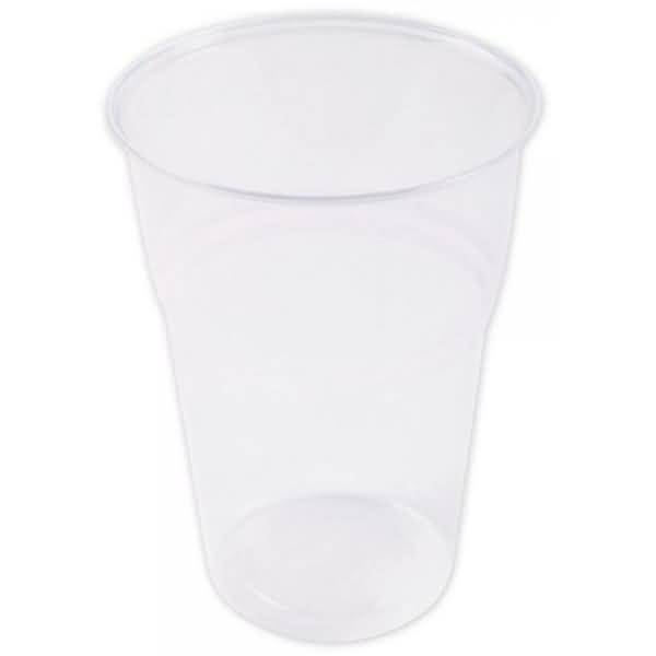 Trinkbecher PLA für Kaltgetränke 0,4 l VE=50 Stück transparent