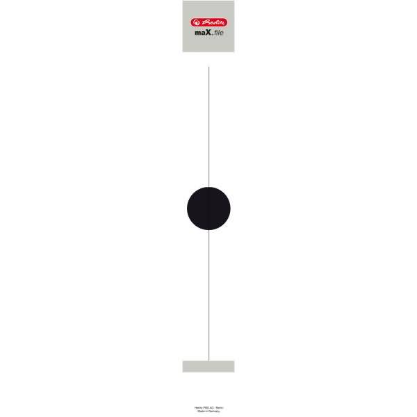 Rückenschilder selbstklebend 5cm für Hängeordner VE=10 Stück weiß-0