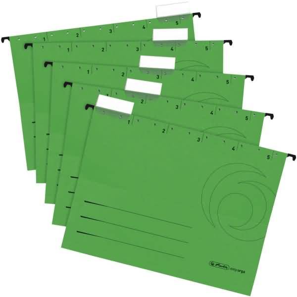 Hängemappe 230g/qm grün VE=5 Stück